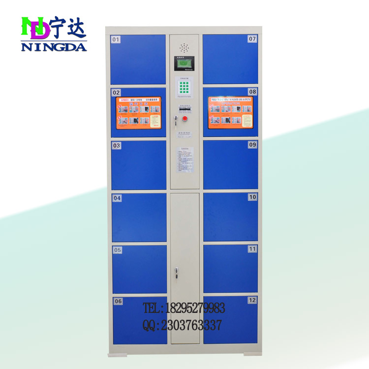 12門(mén)條碼柜